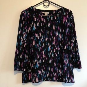 JM Collection 3/4 Sleeve Top size XL